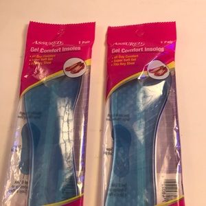 Women’s Gel comfort‎ insoles two pairs New